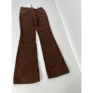 Ag Mari Mid Rise Slim Straight Leg Jeans in Rich Umber, Size 24